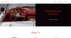 Desktop Screenshot of joecarsllc.com