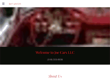 Tablet Screenshot of joecarsllc.com